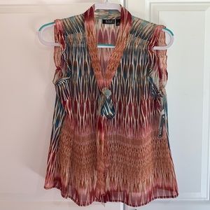 a.n.a PL Sheer Blouse